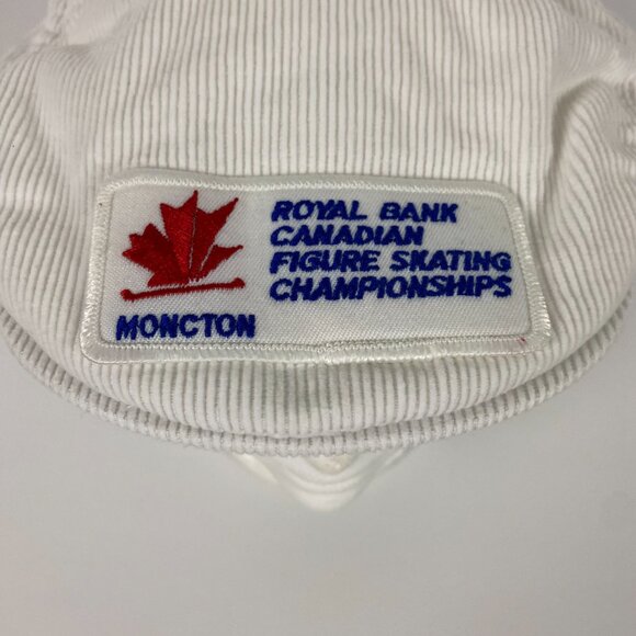 NWOT Vintage Moncton NB Canadian Figure Skating Championship Corduroy Hat - Picture 4 of 9